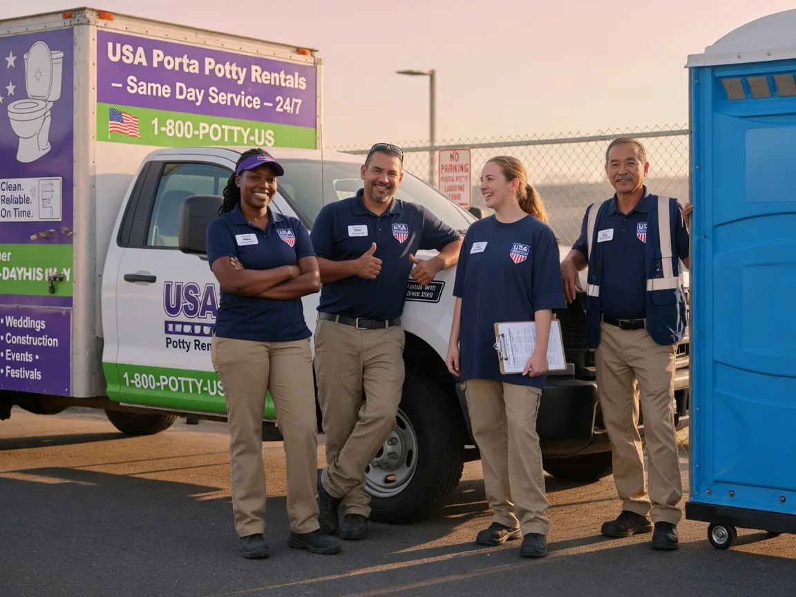 Porta Potty Rental company in Little America, WY